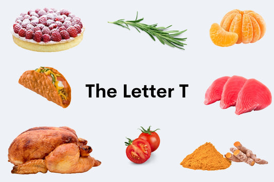Продукты, которые начинаются с буквы 't'