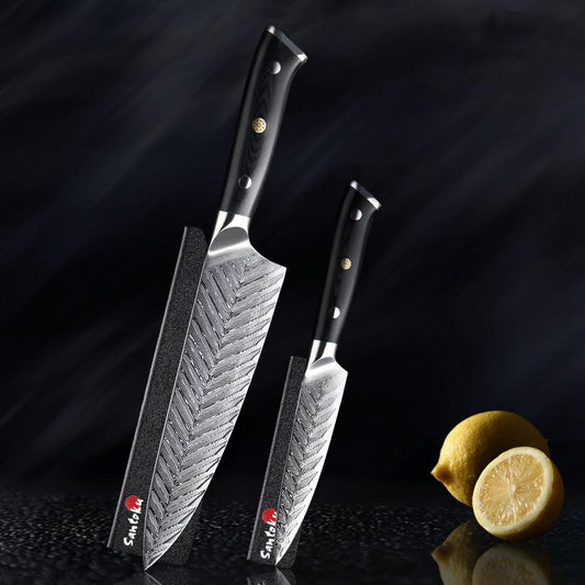 Riku (リク) нож Damascus VG10