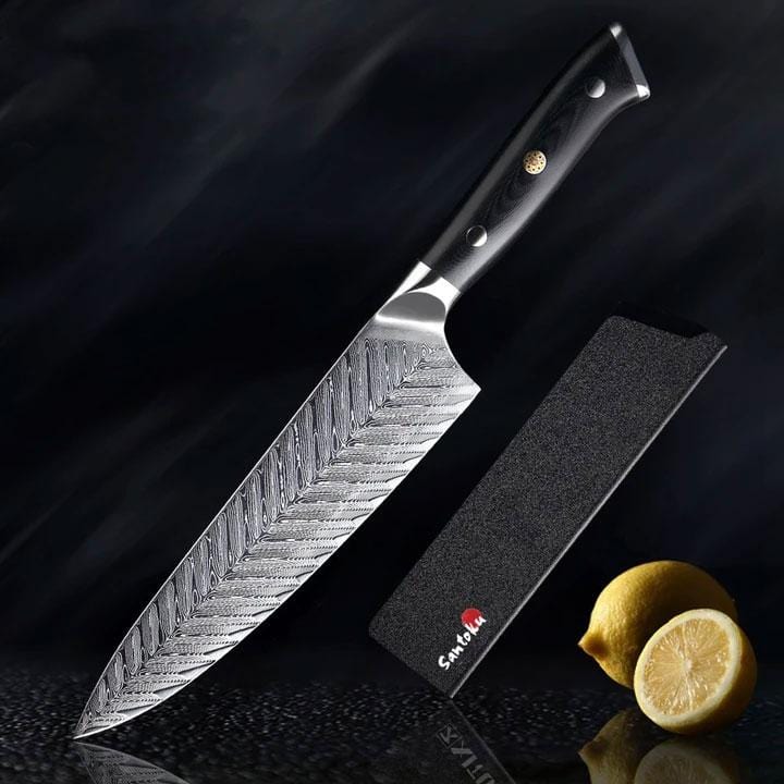 Riku (リク) нож Damascus VG10