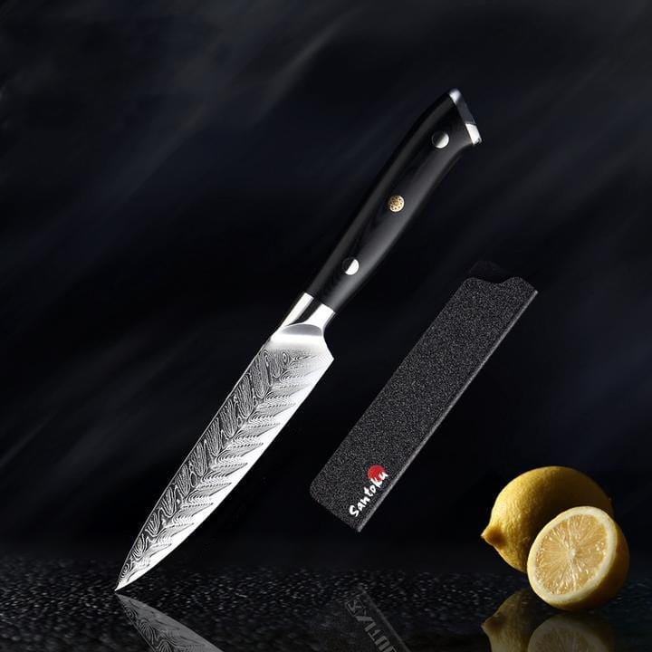 Riku (リク) нож Damascus VG10