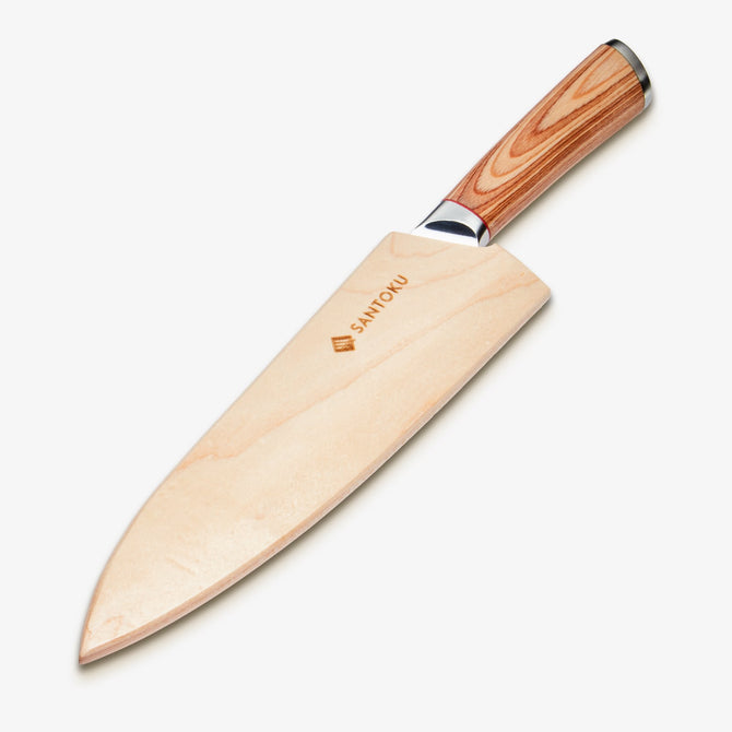 Haruta 8-дюймовый японский шеф-нож Gyuto VG10 из дамасской стали с деревянной ручкой и ножнами