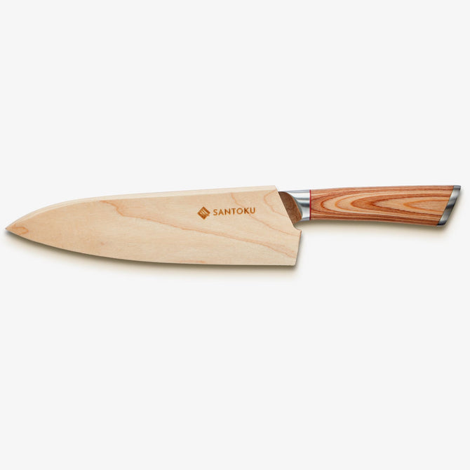 Haruta 8-дюймовый японский шеф-нож Gyuto VG10 из дамасской стали с деревянной ручкой и ножнами