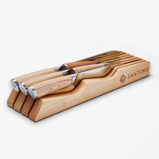 Кухонный ящик для ножа | ТАБЛЕТОК Деревянный организатор