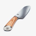 Нож Сантоку Haruta 7 дюймов VG10 из японской дамасской стали с деревянной ручкой и ножнами