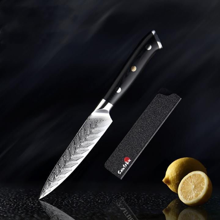Riku (リク) нож Damascus VG10