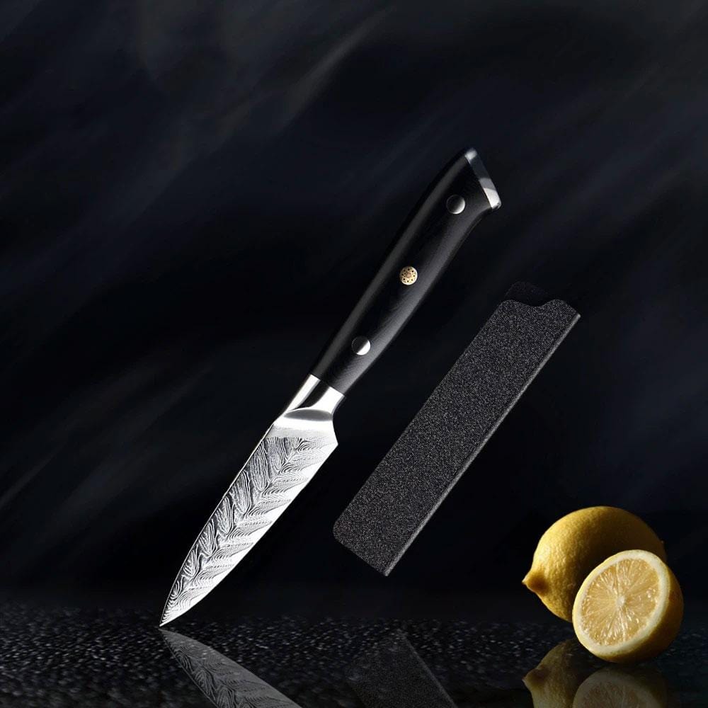 Riku (リク) нож Damascus VG10